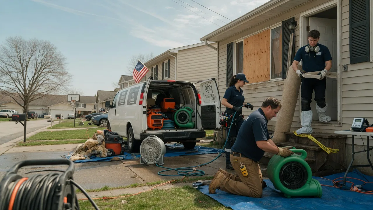 Water Damage Restoration in Wheelwright, MA near me